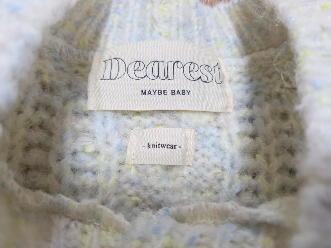 메이비베이비(MAYBEBABY) 디어리스트 벌스데이 가디건 새상품  상품이미지10