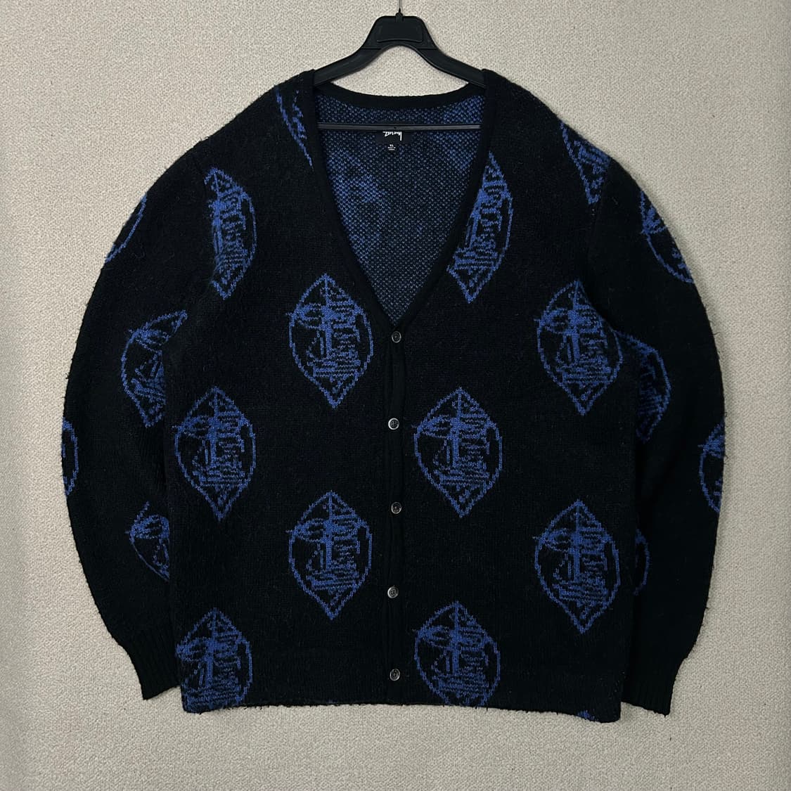  (XL) 스투시 모헤어 마스크 가디건  상품이미지1