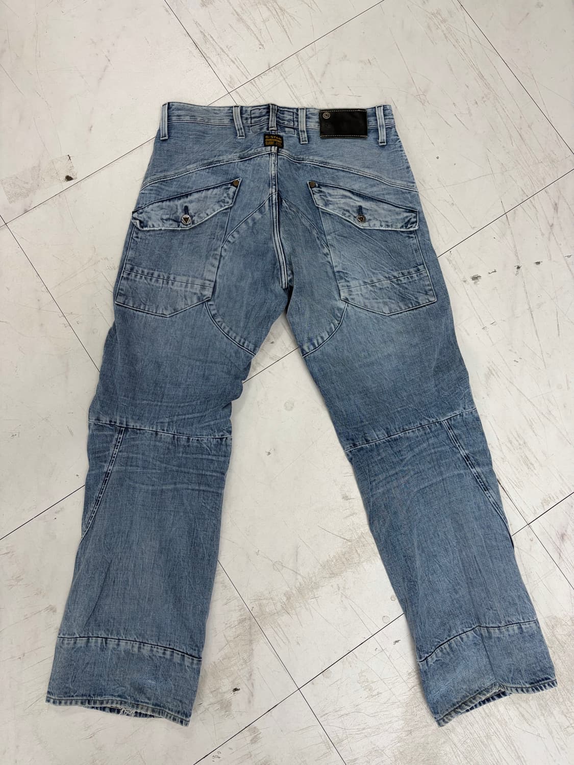 a223) 32 G-STAR 빈티지 워싱 데님팬츠 상품이미지5