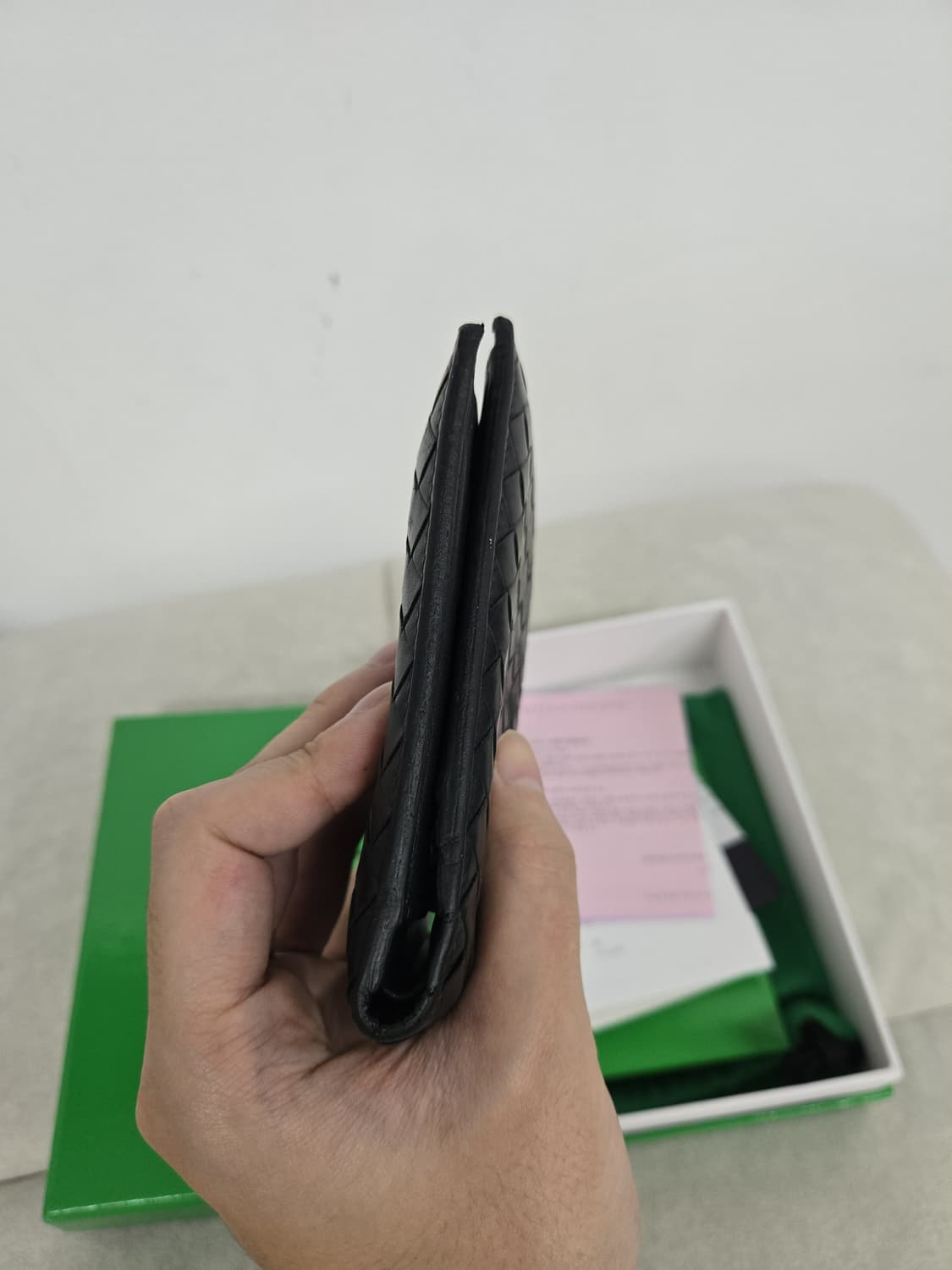 [보증서 정품]보테가베네타 반지갑 상품이미지4