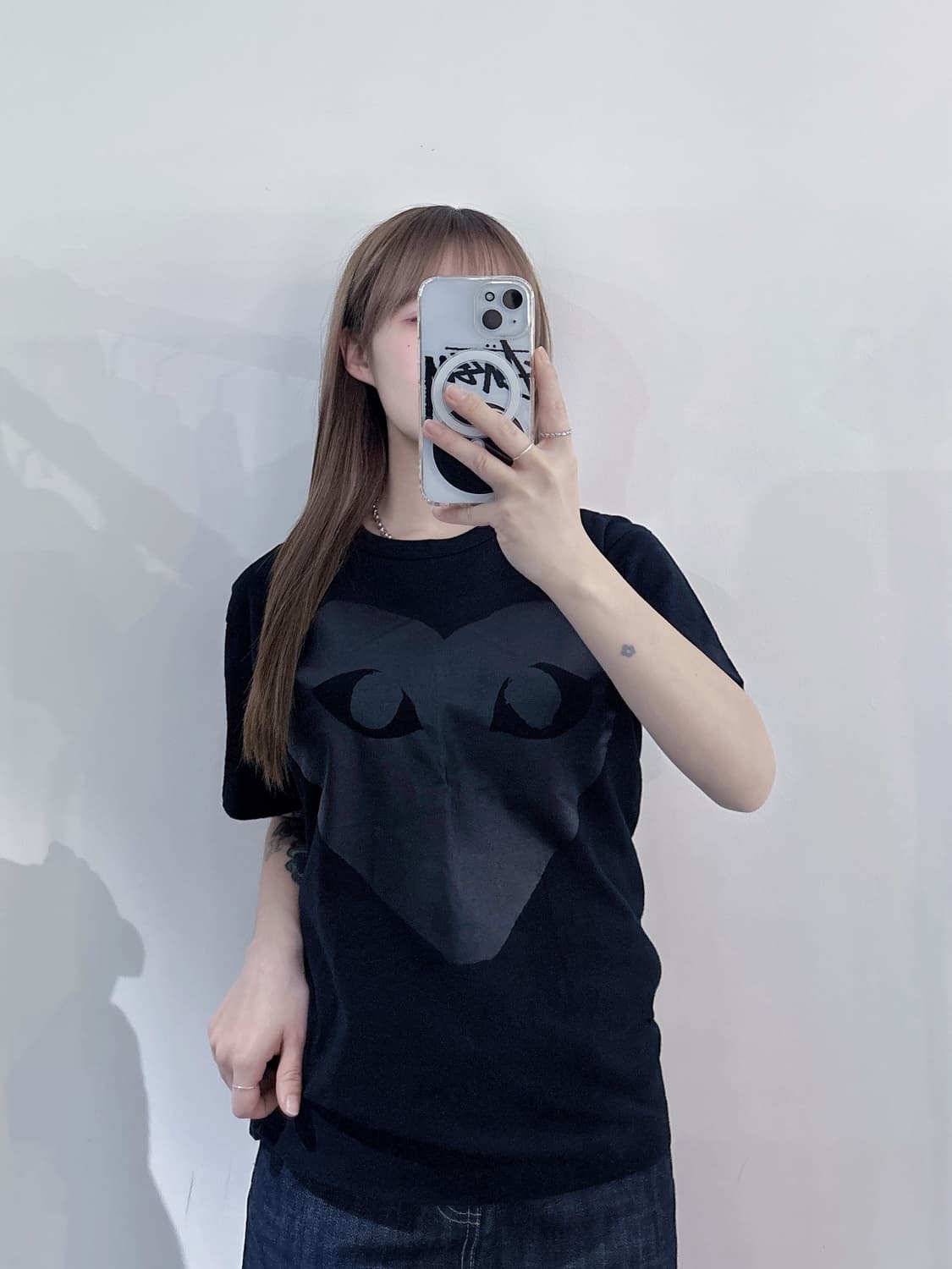 꼼데가르송 빅로고 반팔 상품이미지2