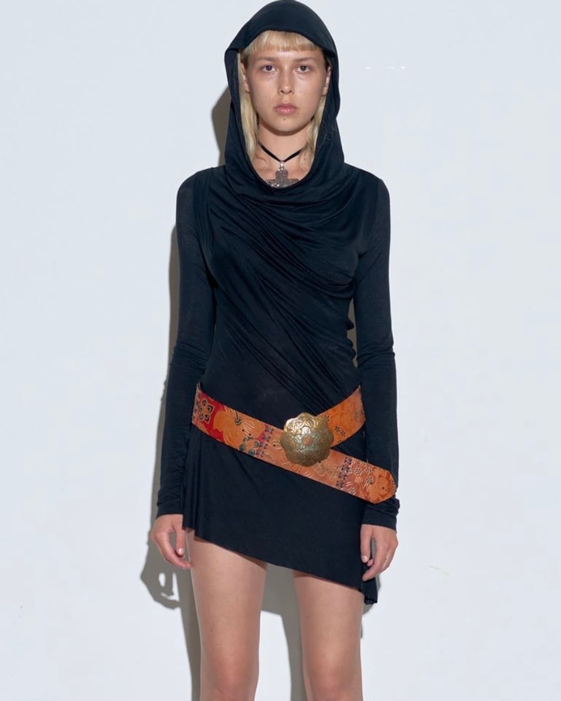 스컬프터 드레이프드 투웨이 후디 상품이미지1