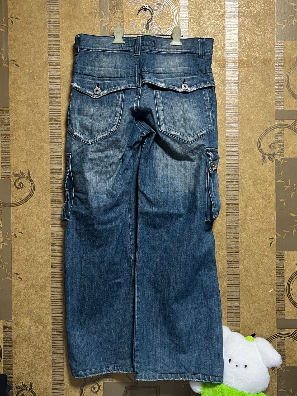 T2X Jeans 멀티포켓 카고 빈티지 데님 팬츠 32 상품이미지3