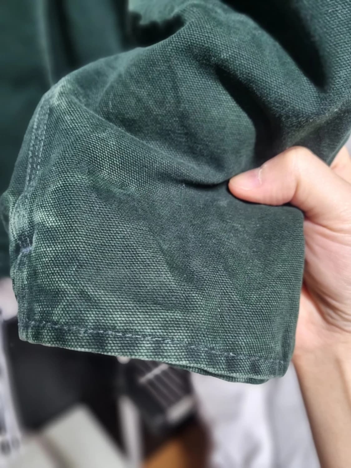 칼하트 워크자켓 61C 모스그린 상품이미지8