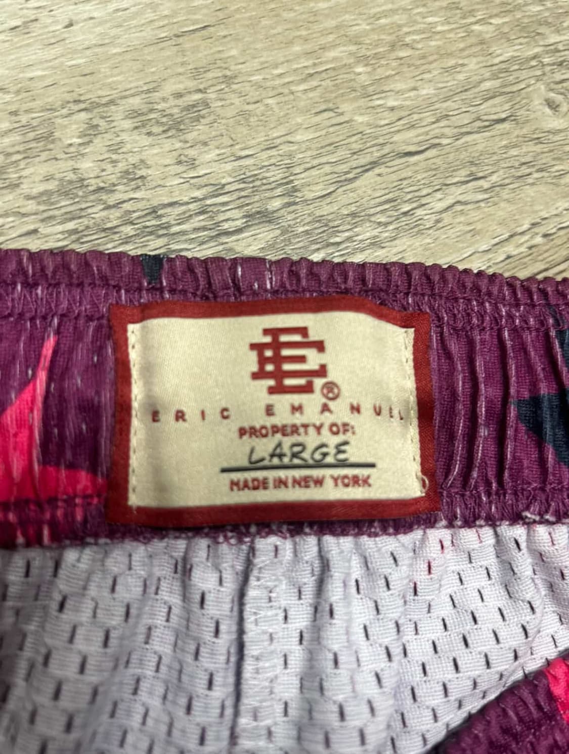 에릭 엠마누엘 베이프 콜라보 반바지 상품이미지4