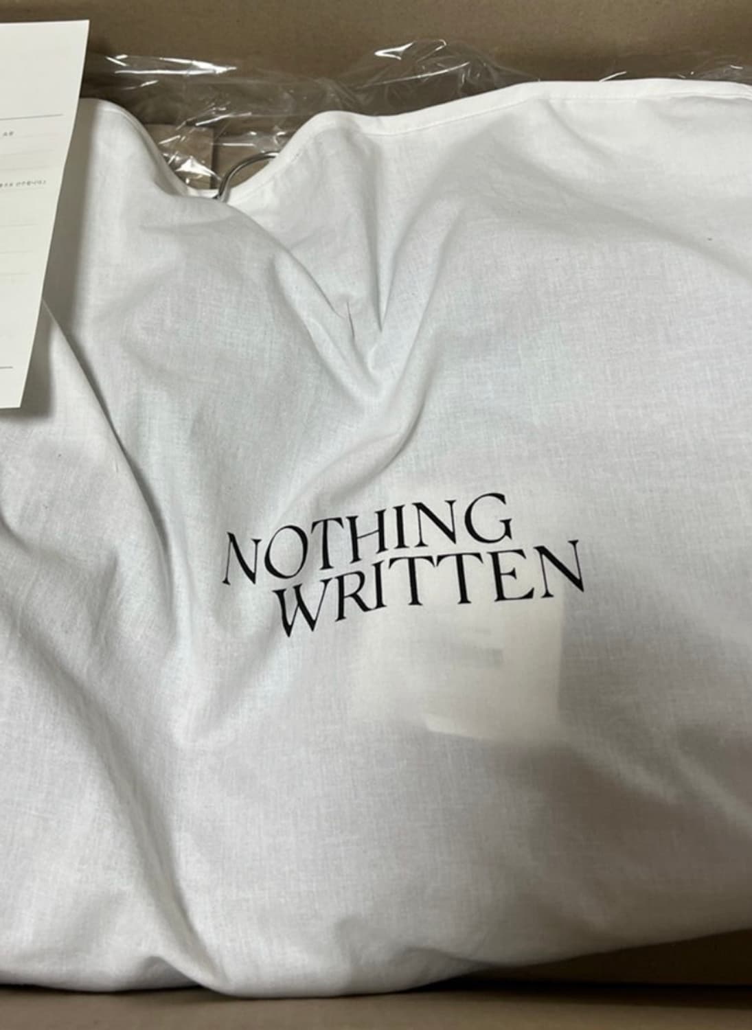 낫띵리튼 레더블루종 vegetable leather blouson  상품이미지4