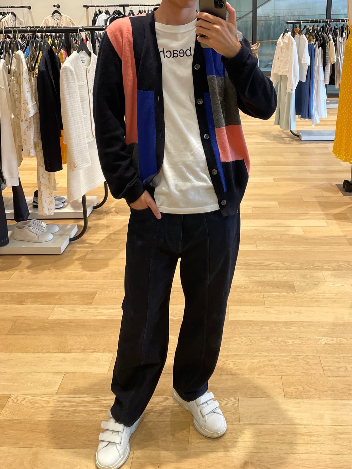 꼼데가르송 컬러 가디건 상품이미지4