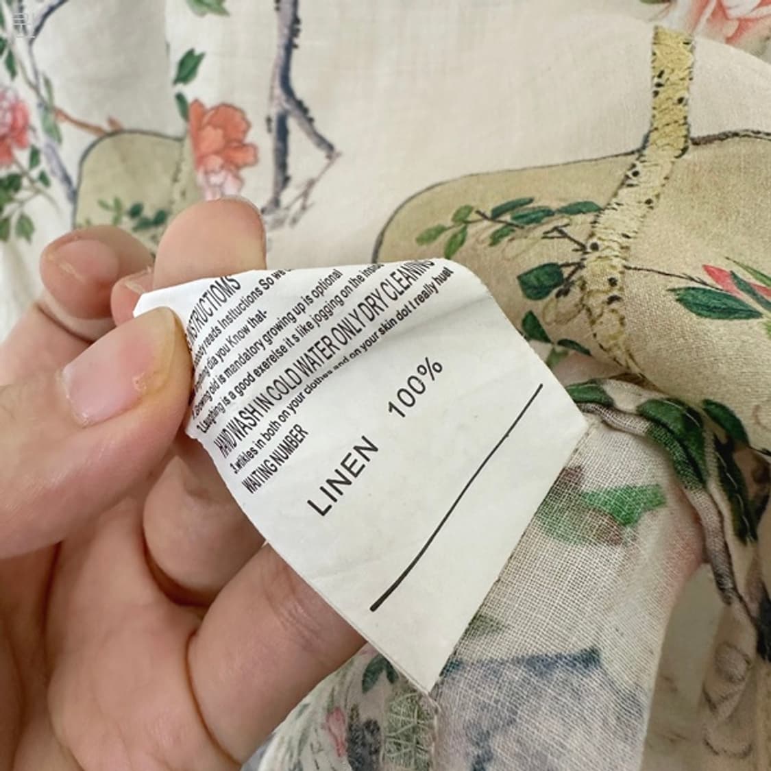 생활한복 여자 린넨100% 편한 티셔츠 FREE 상품이미지4