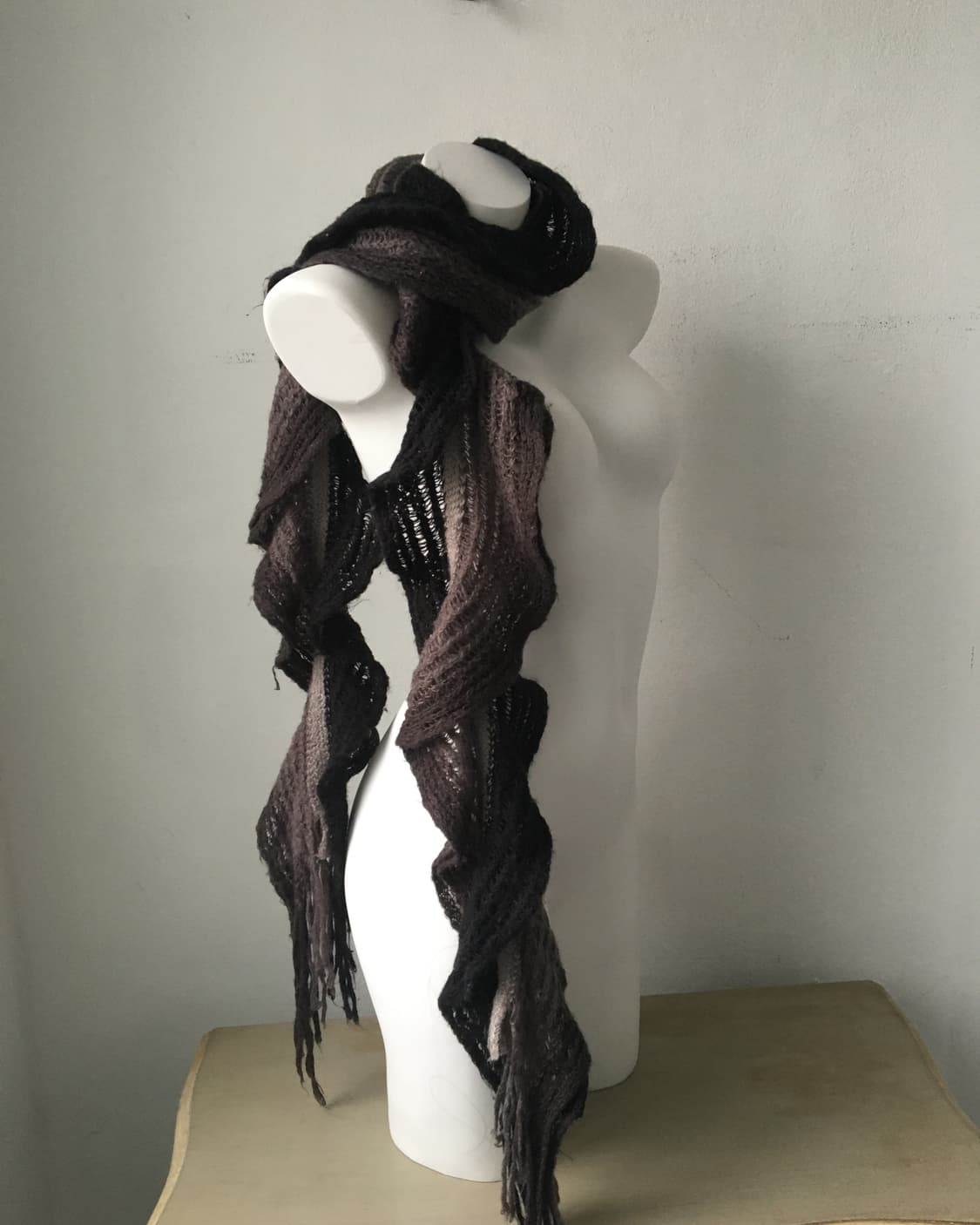  shirring knit muffler 상품이미지1