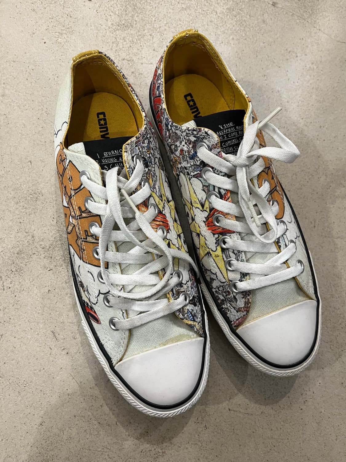 빈티지 컨버스 로우 GREEN DAY  상품이미지4