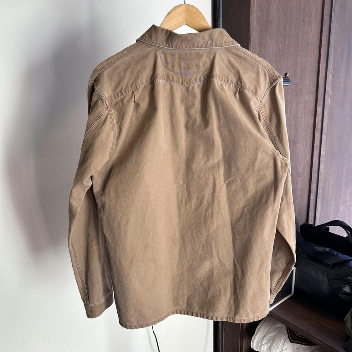 13446 - RRL 더블알엘 덕 오버롤 캔버스 풀오버 셔츠 상품이미지6