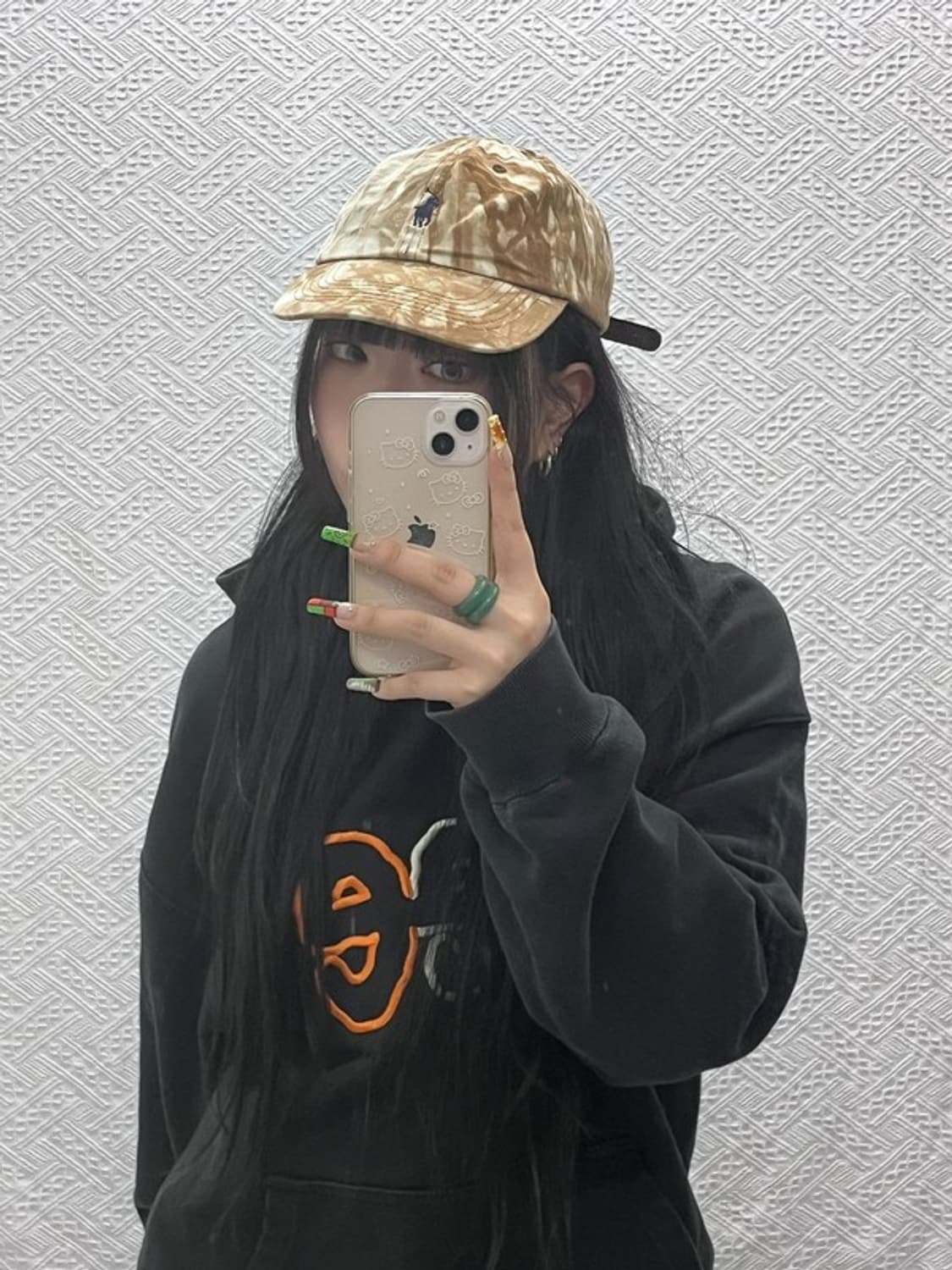 폴로 랄프로렌 스트릿 펑크 키치 타이다이 볼캡 C09601 상품이미지1