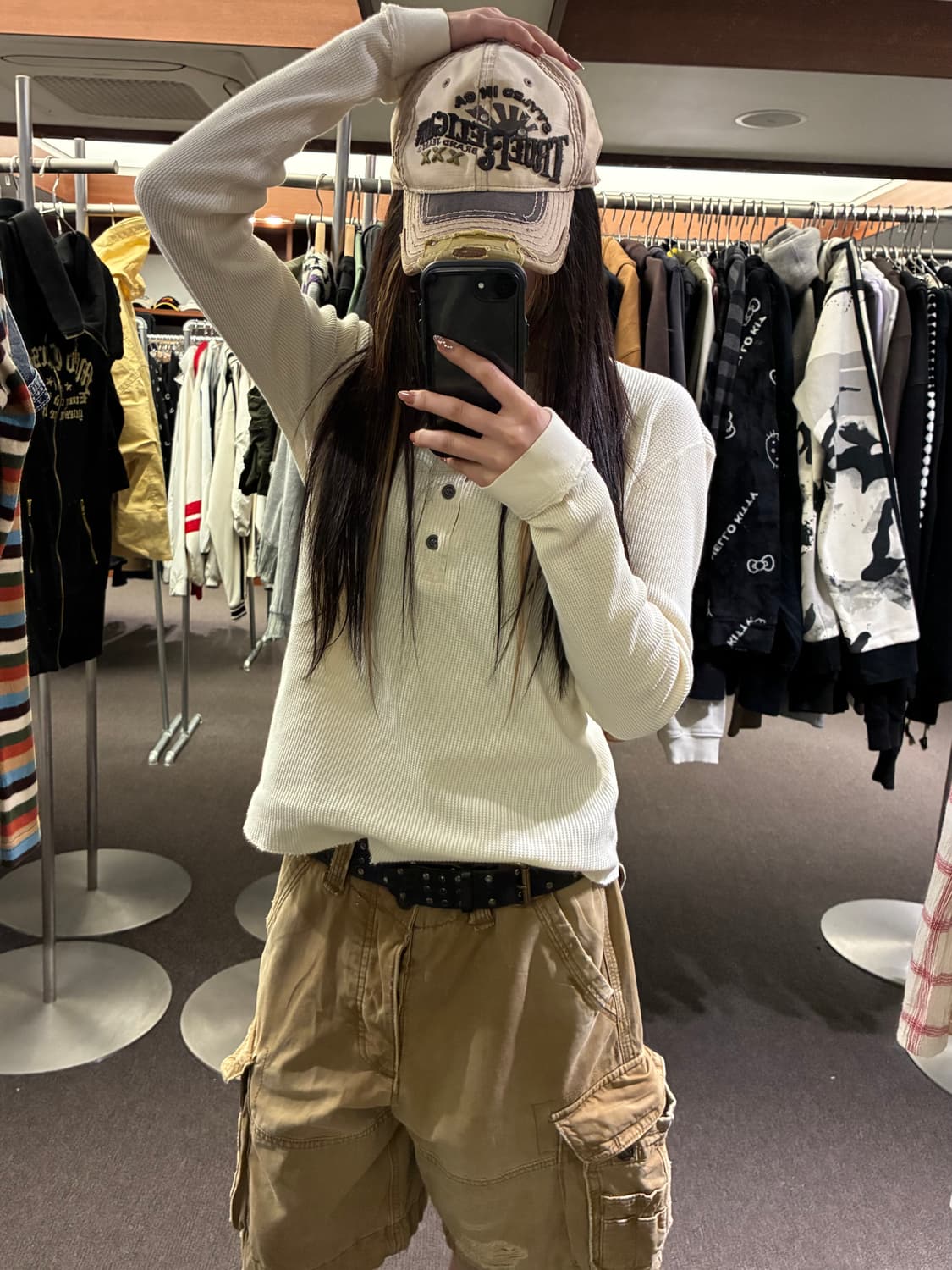 30)Abercrombie 빈티지 데미지 디테일 카고 반바지 상품이미지9