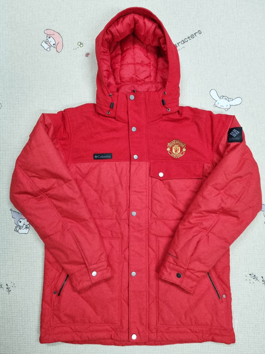 컬럼비아 맨체스터 유나이티드 터보 다운 퀄팅 자켓 XL 상품이미지1