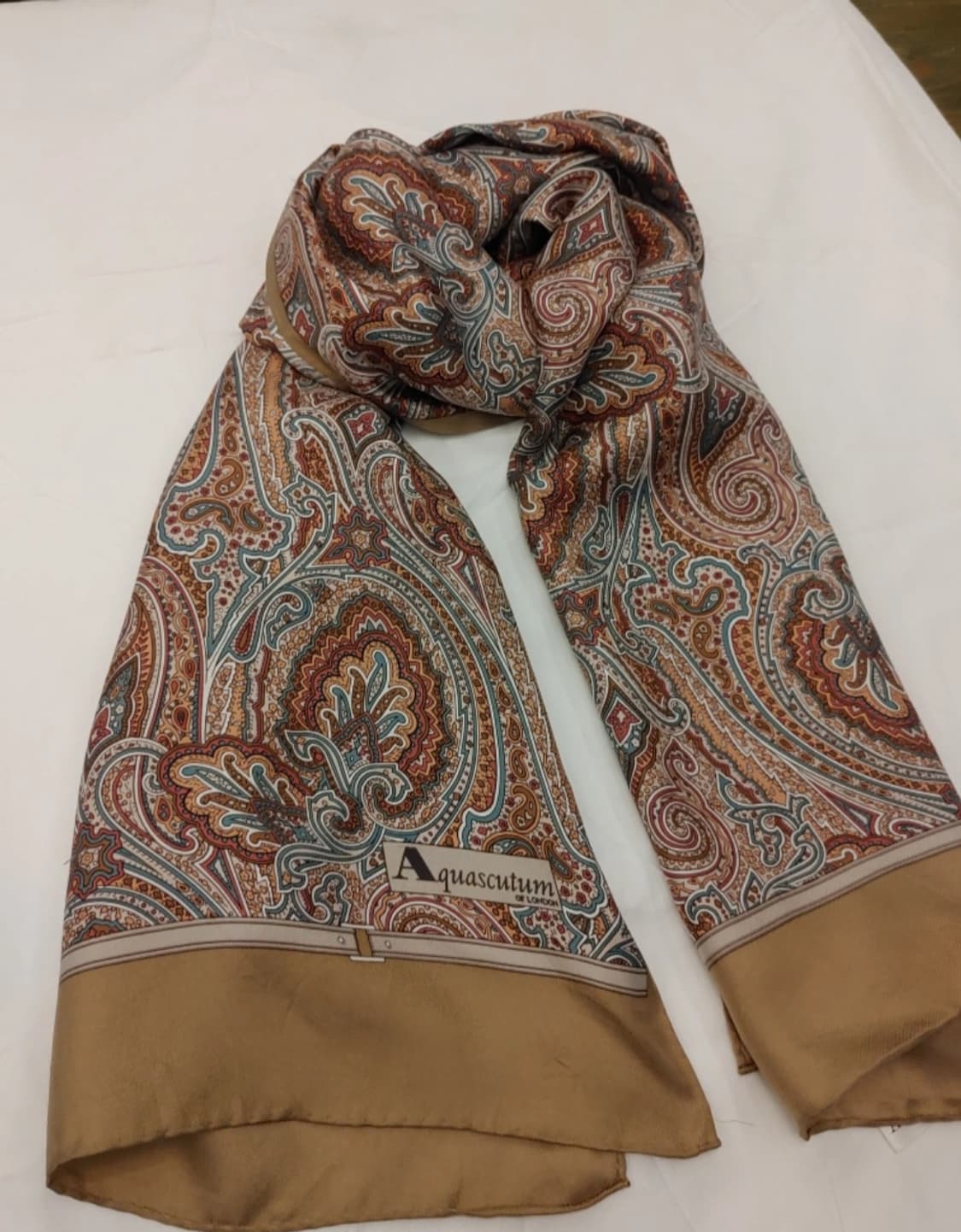 아쿠아스큐텀실크스카프 상품이미지1