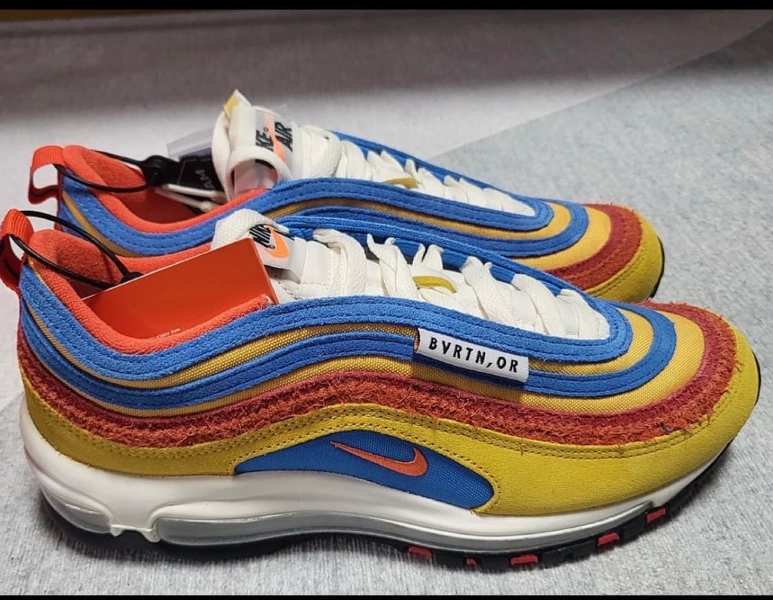 나이키 에어맥스97 러닝 클럽 폴른 오렌지 255 상품이미지1