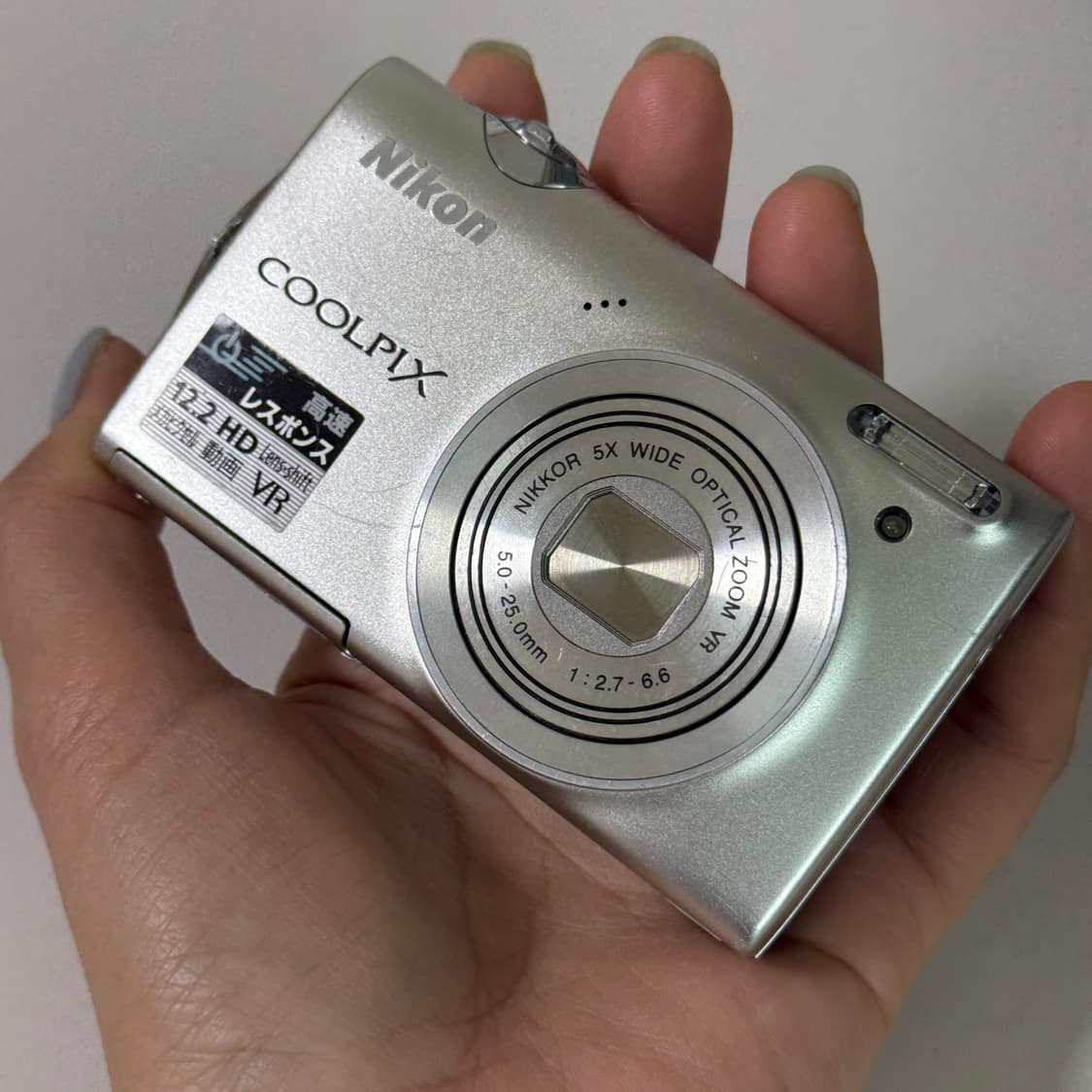 츄 디카) 니콘 쿨픽스 S5100 빈티지디카 디지털카메라 실버 상품이미지2