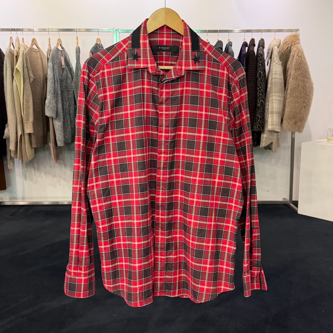 [38] 지방시 체크셔츠  상품이미지1