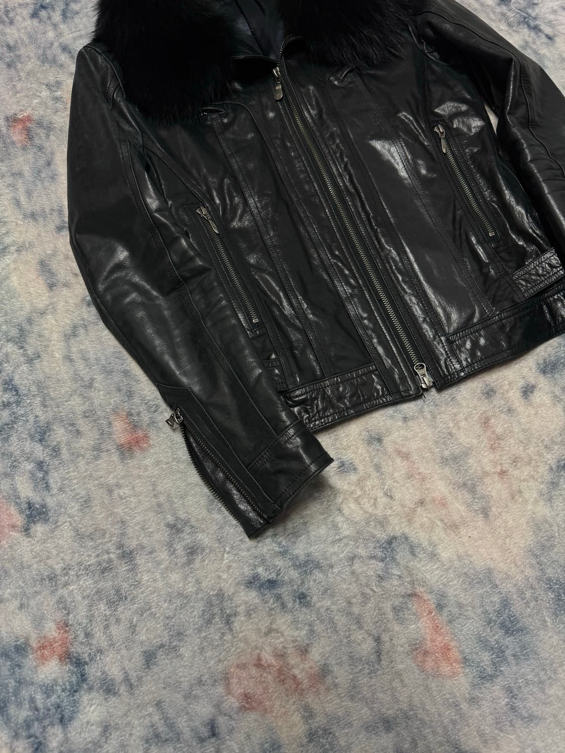 Tornado mart 00s archive vkei leather fu 상품이미지5
