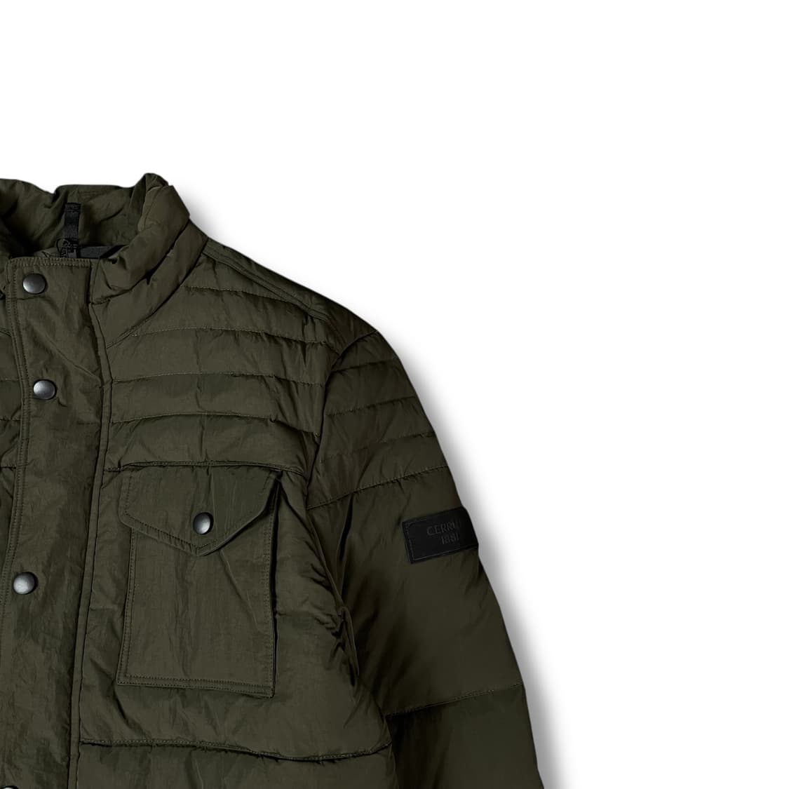 세루티 1881 옴므 카키 투포켓 다운 패딩 100 상품이미지2