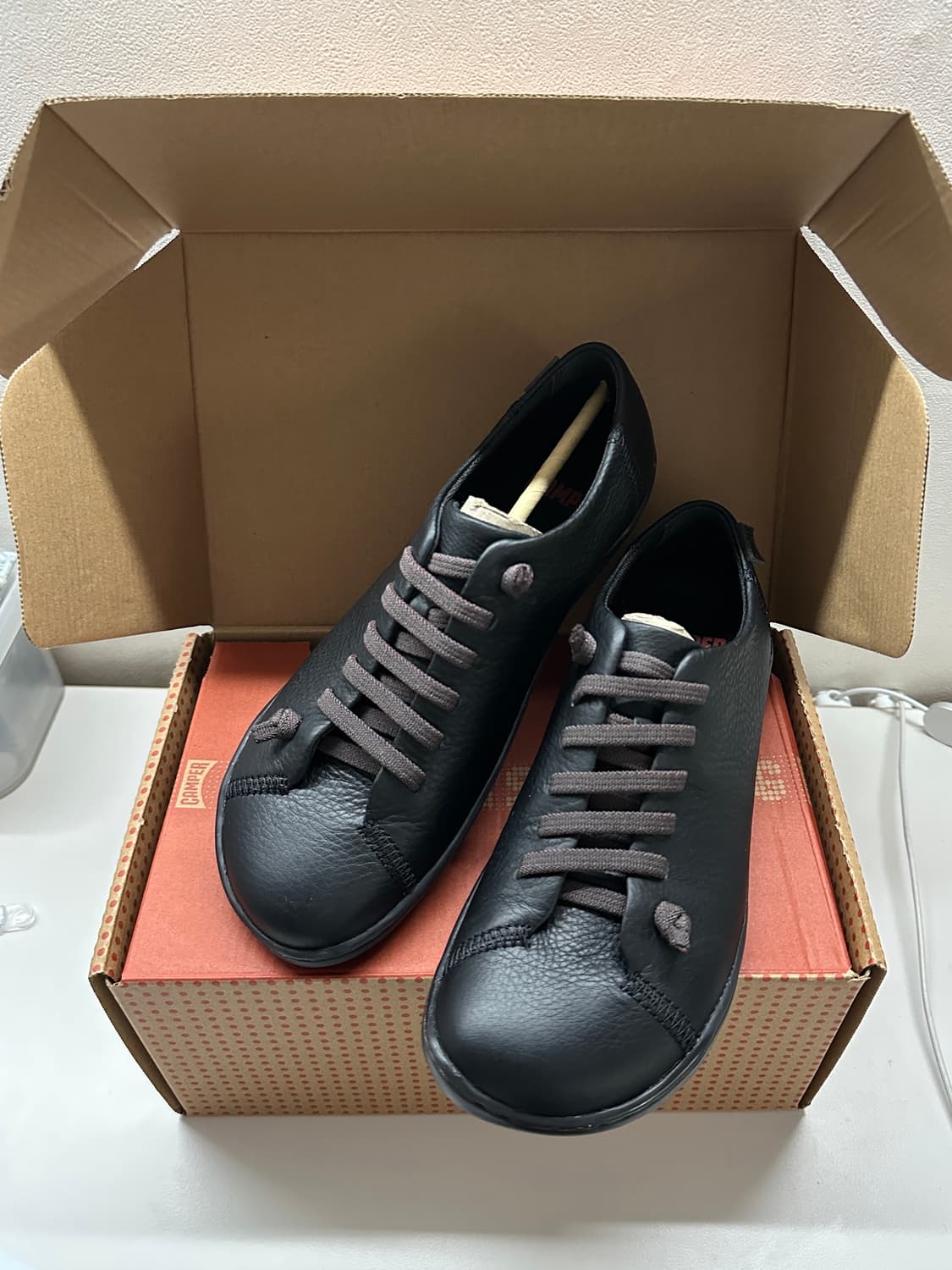 캠퍼 Peu 블랙 38 새상품 상품이미지2