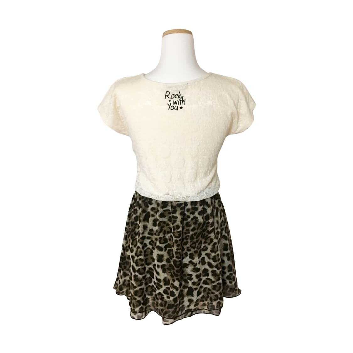 INGNI 갸루 호피 원피스 상품이미지3