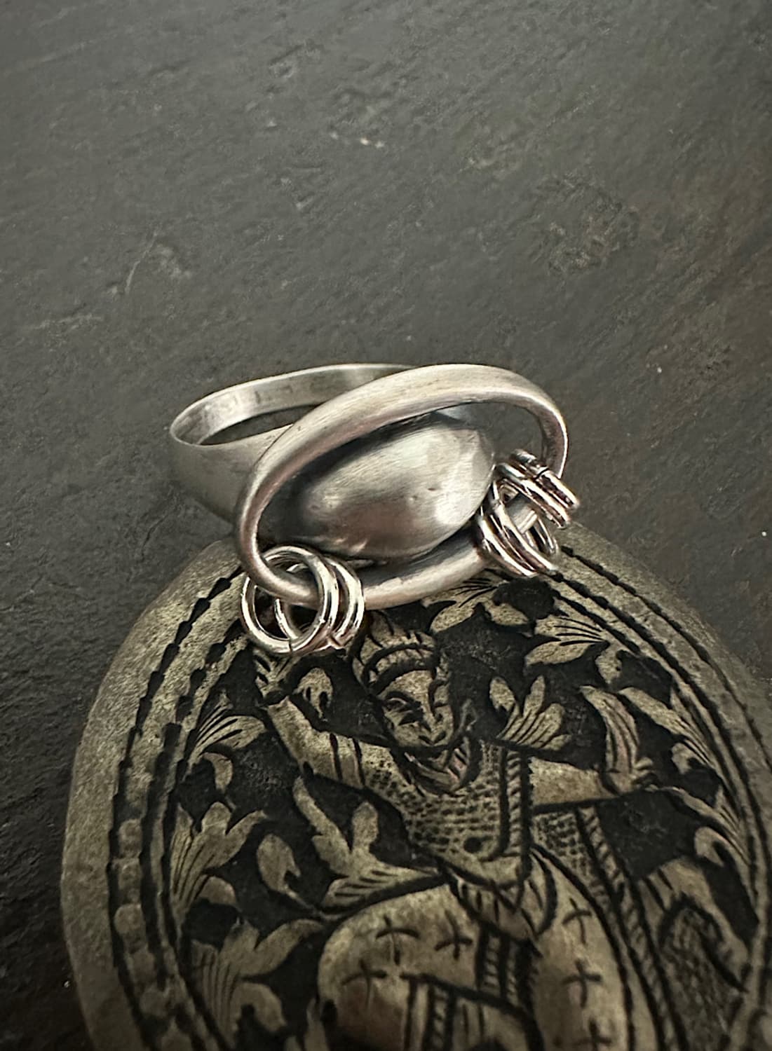 Vintage o ring 925silver ring 상품이미지1
