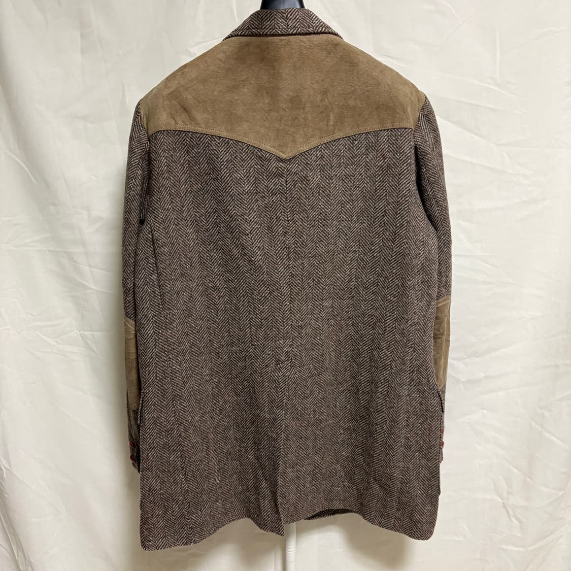 펜들턴 버진 울 헤링본 스웨이드 패치 웨스턴 자켓 / 브라운,42(XL) 상품이미지6