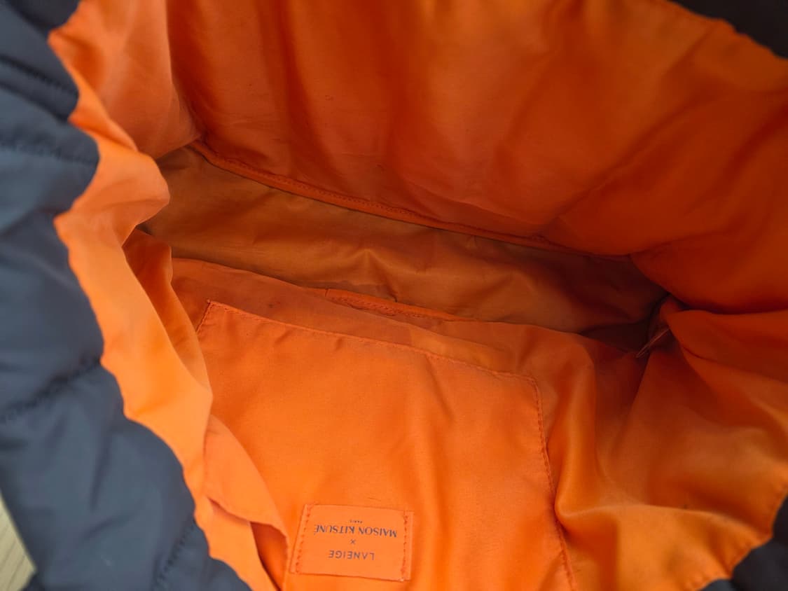 메종키츠네 x 라네즈 패딩백 그레이 상품이미지7