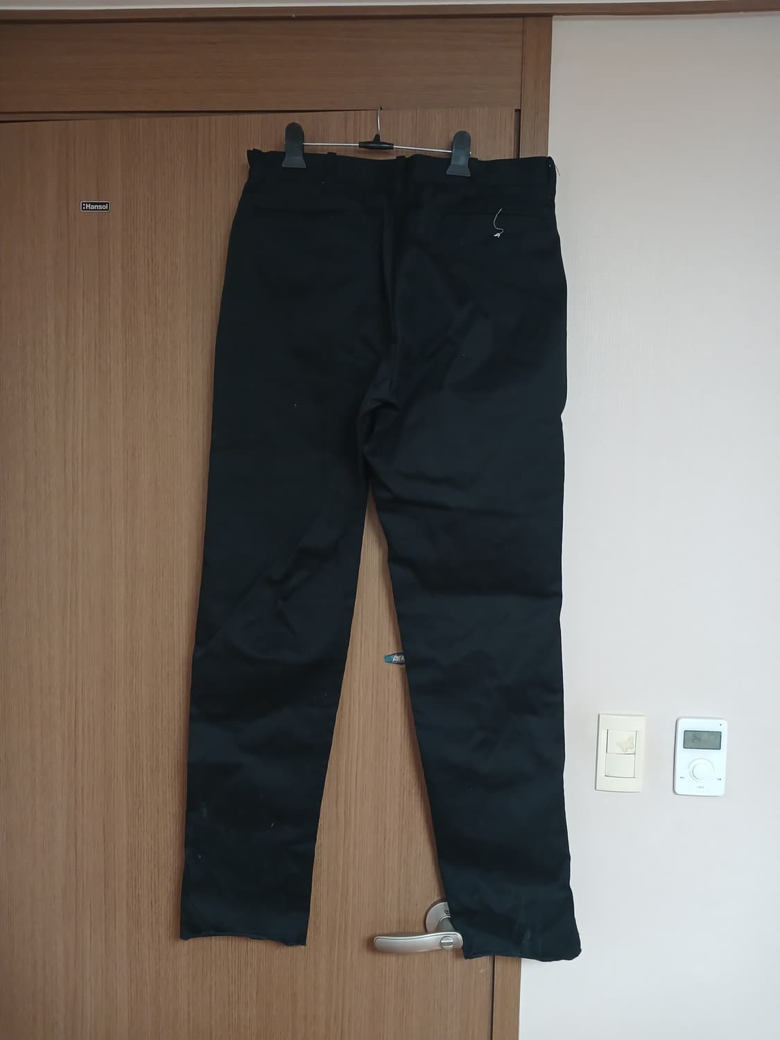 아나토미카 trim fit 블랙 팬츠 35 상품이미지5