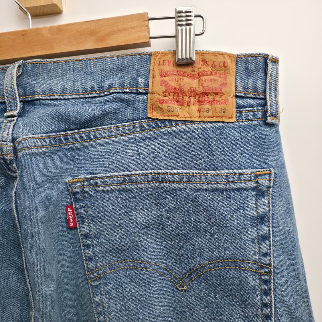 [36/32] 리바이스 505 데님 팬츠 상품이미지6