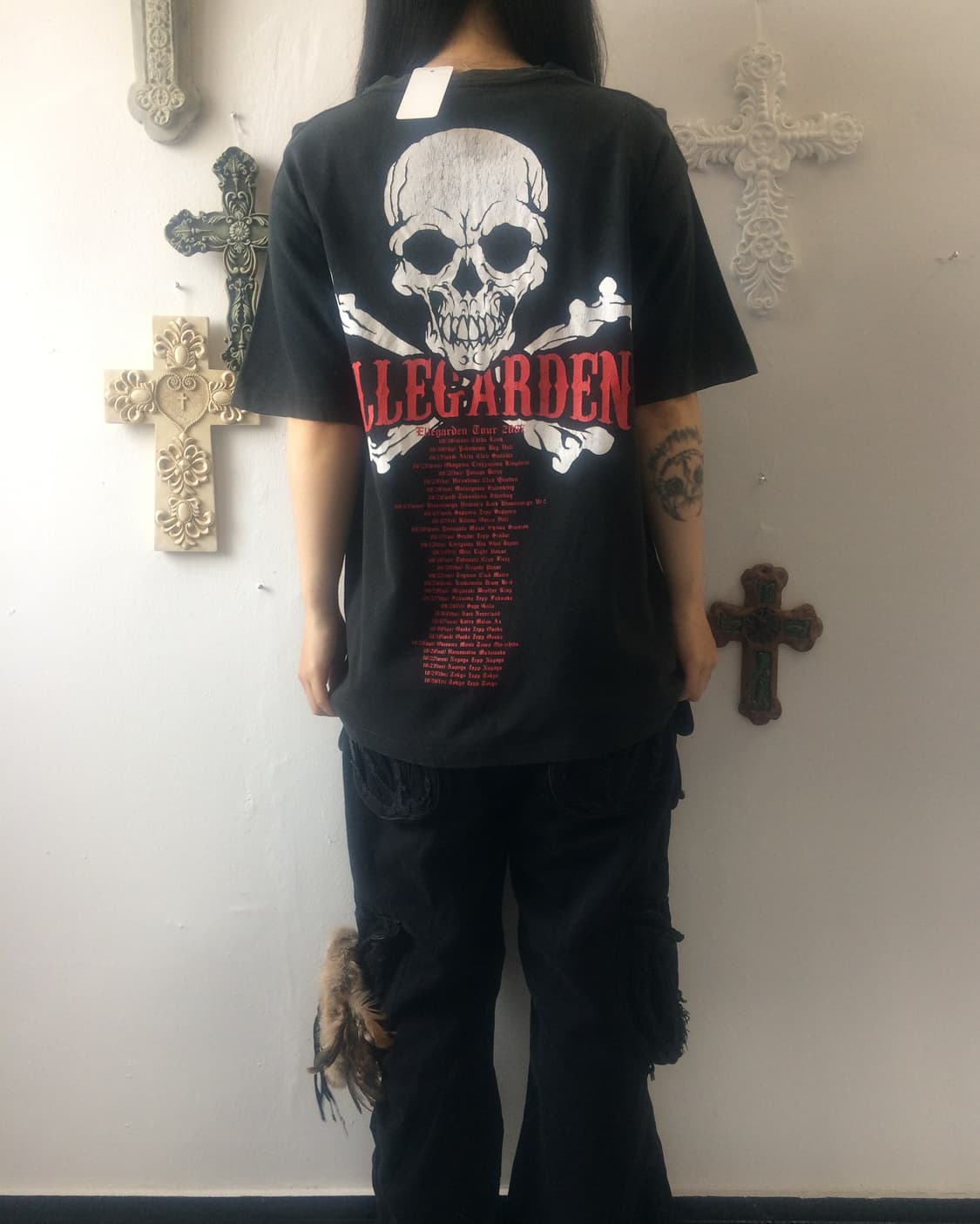skull printing t shirt 상품이미지1