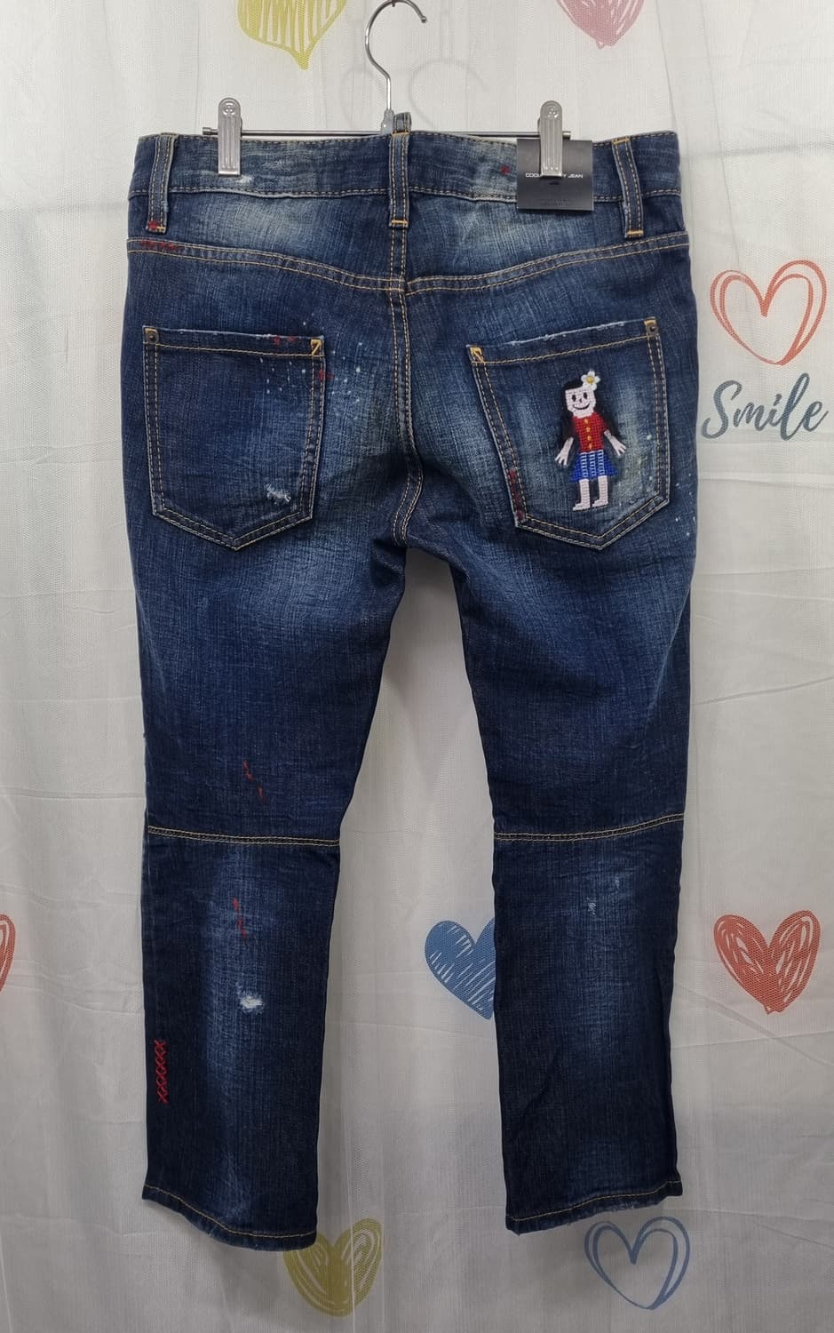 정품) 디스퀘어드2  중청 데님 팬츠  상품이미지4