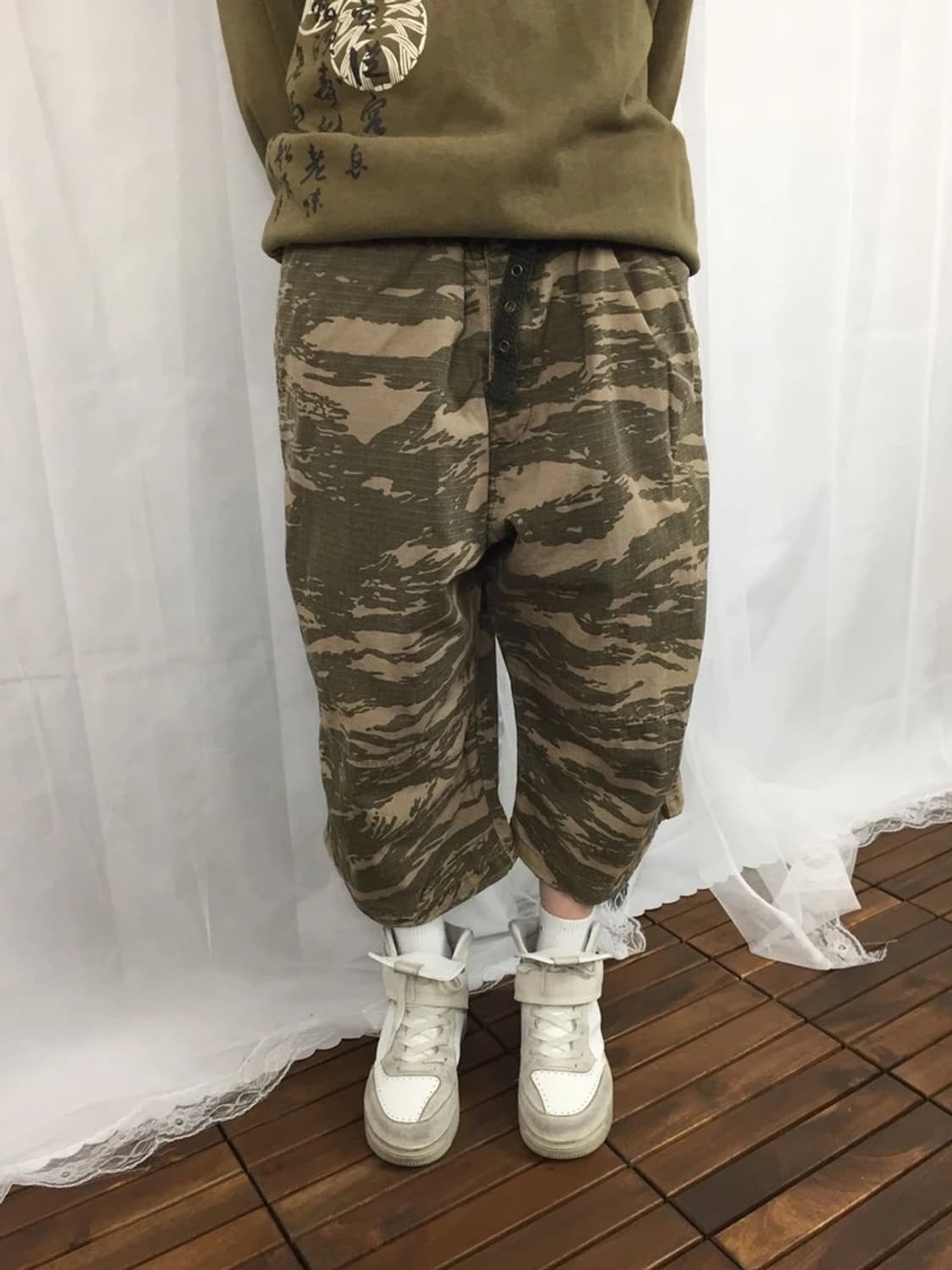 SRAVE Tiger Camo Half Pants 상품이미지1
