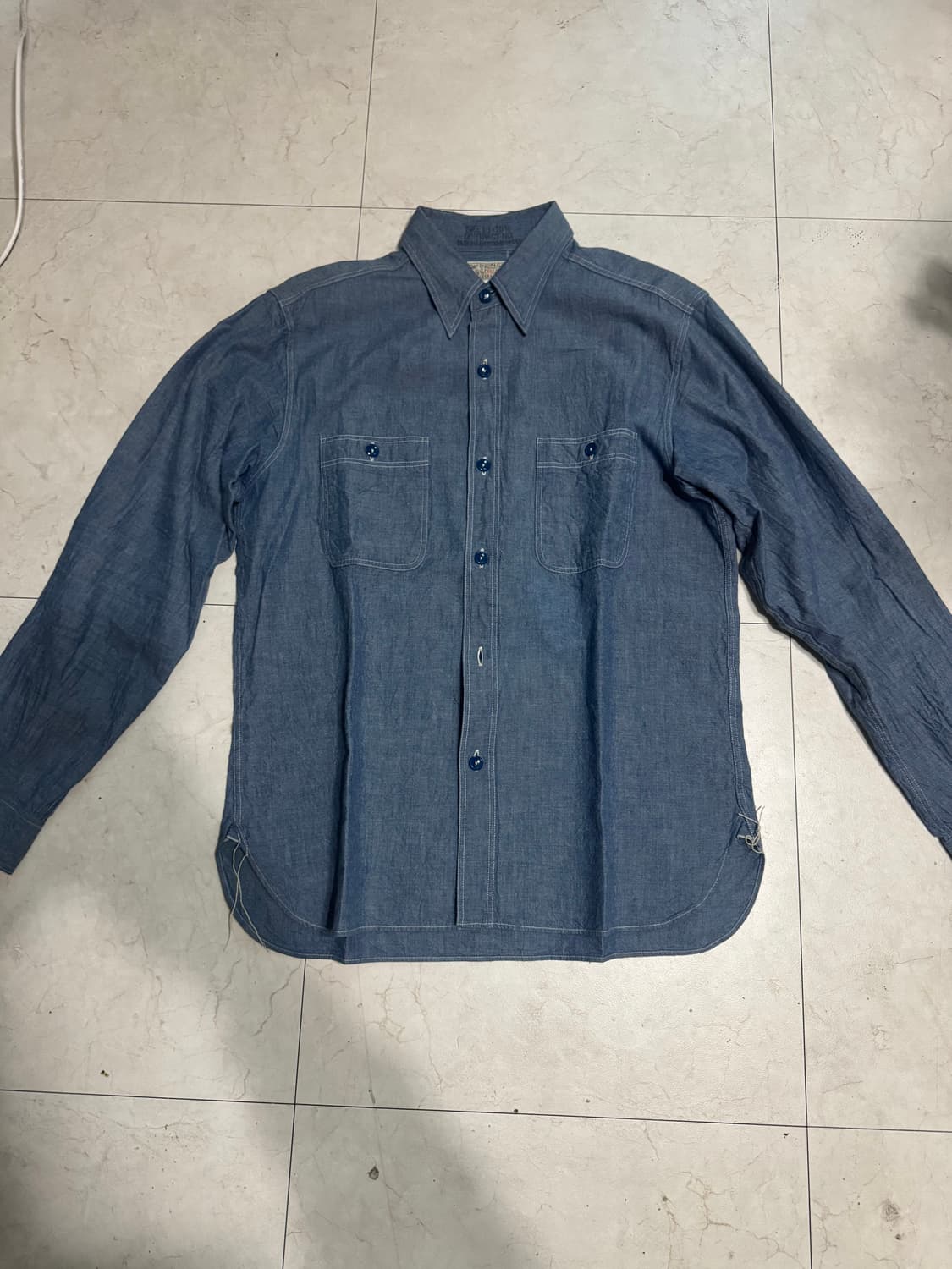 버즈릭슨 샴브레이셔츠 xl 상품이미지1