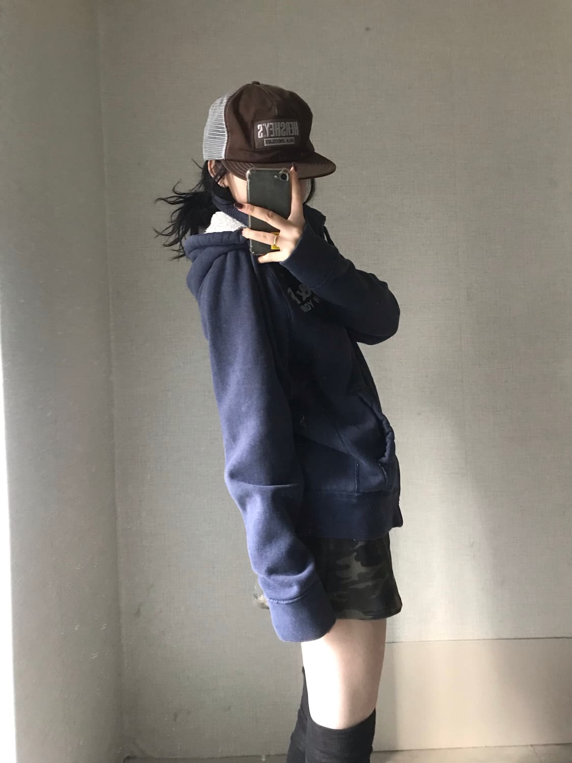 아베크롬비 하이넥 퍼후드집업 상품이미지4