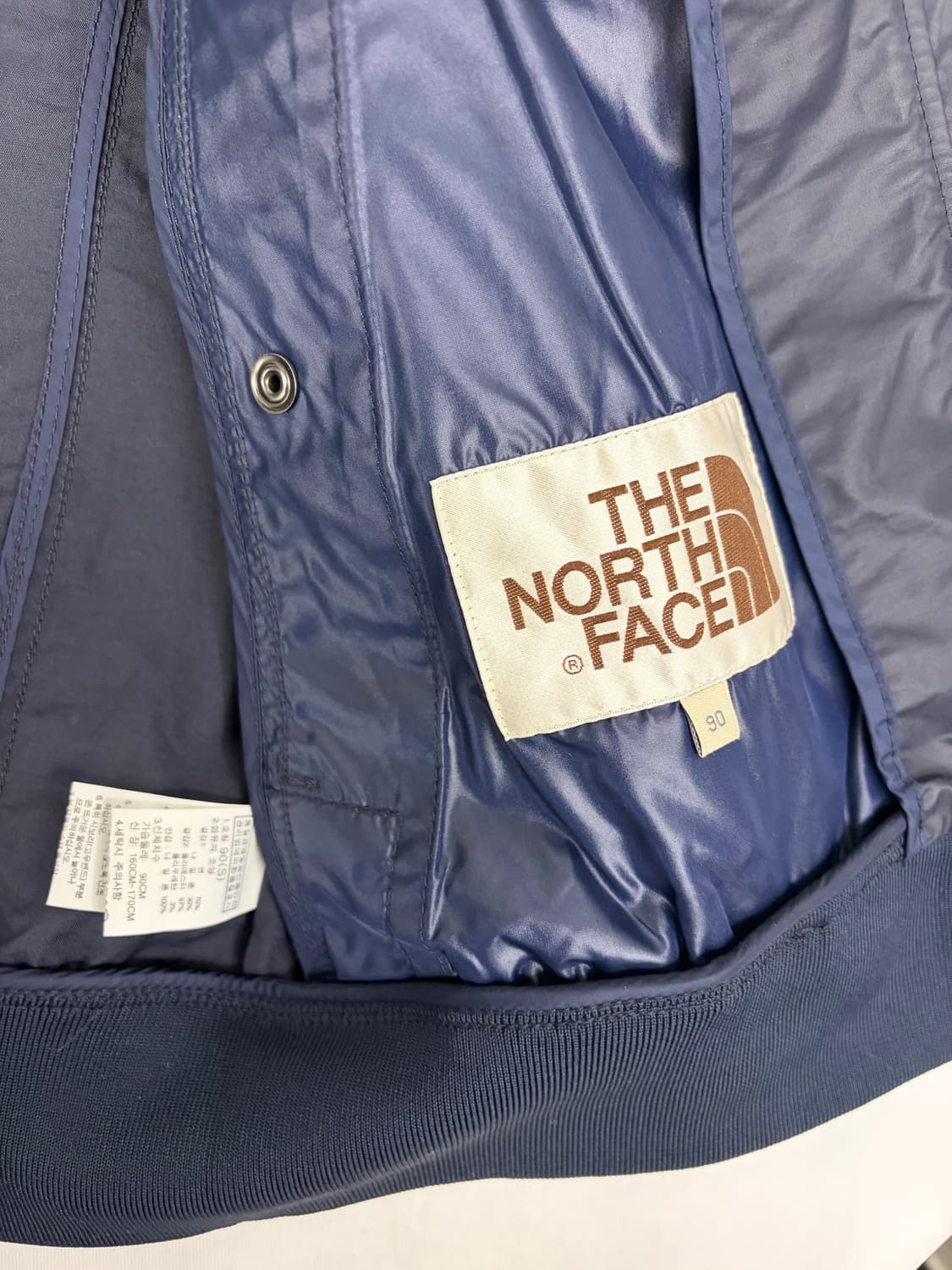 [S] 노스페이스 네이비 봄버 자켓 상품이미지5