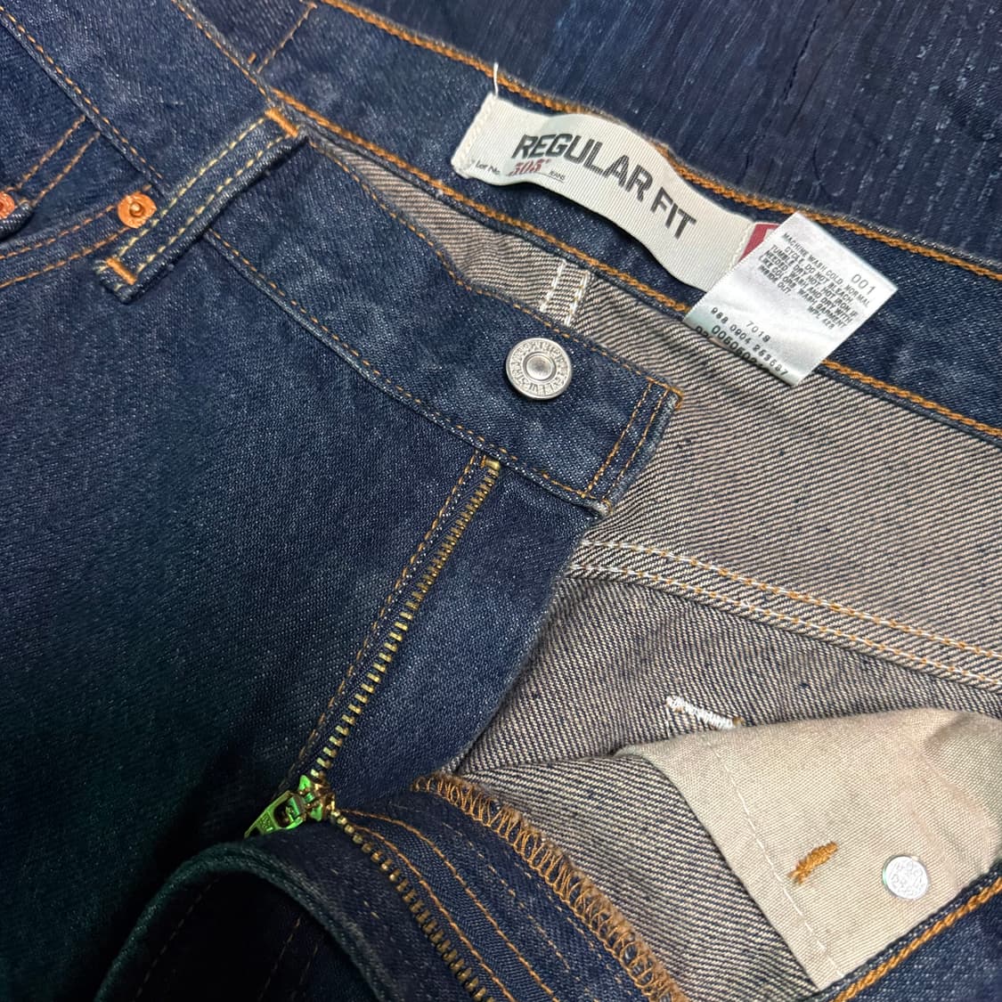 00‘s 리바이스 505 레귤러핏 데님 팬츠 36 상품이미지4