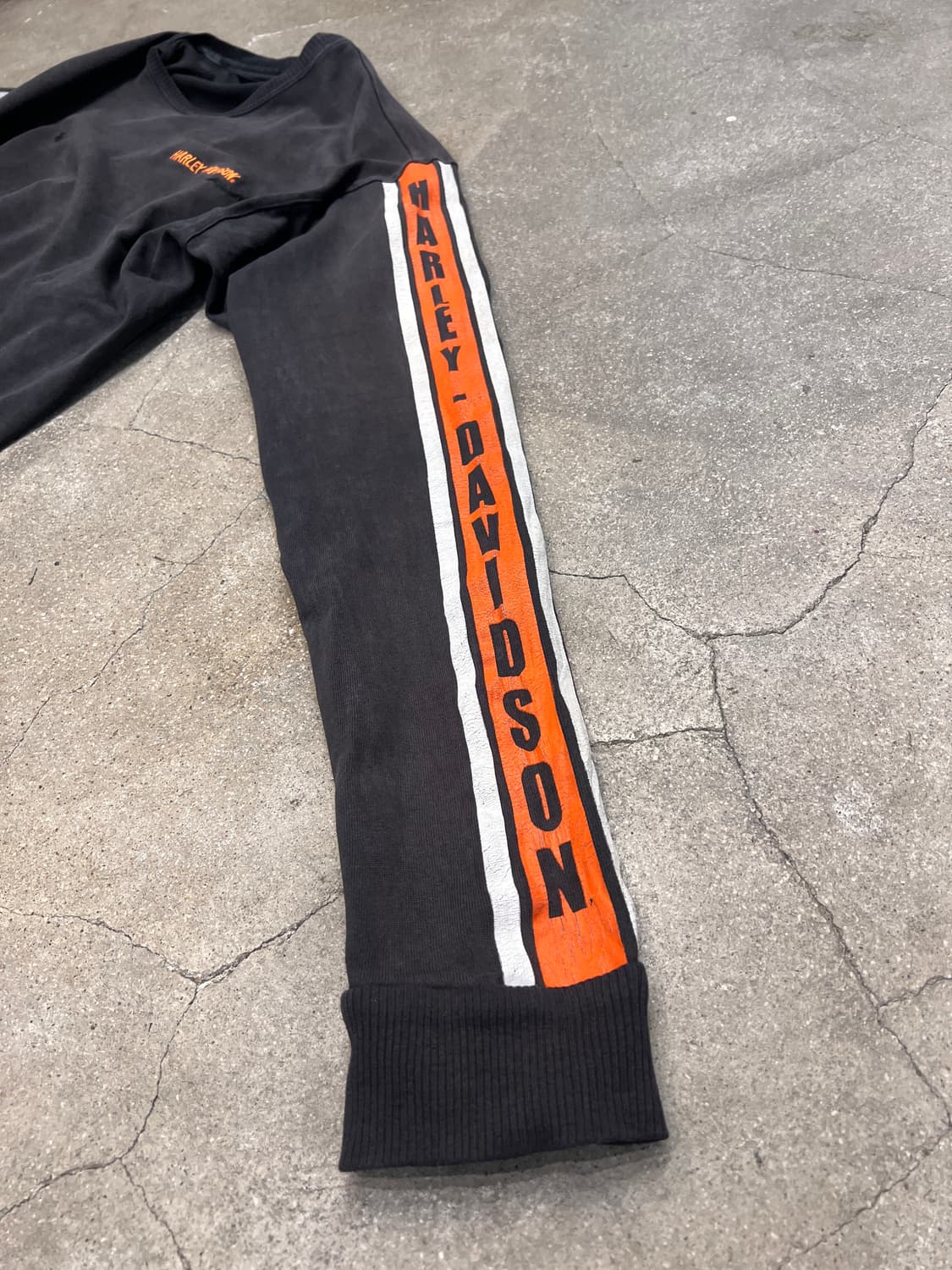 90‘s 할리데이비슨 헤비온스 롱슬리브 자수커스텀 상품이미지5