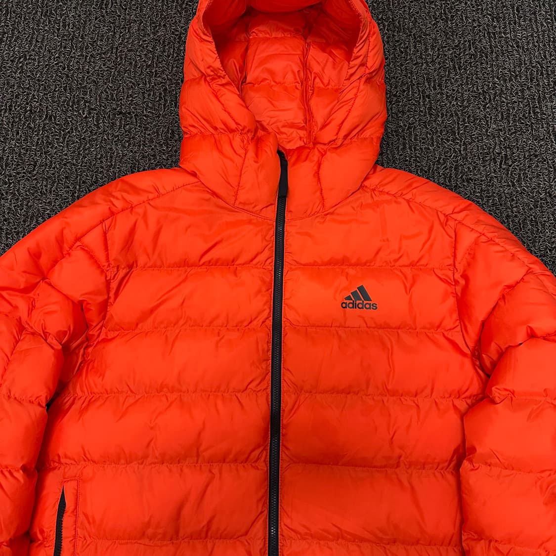 아디다스 패딩 오렌지색 L 상품이미지2