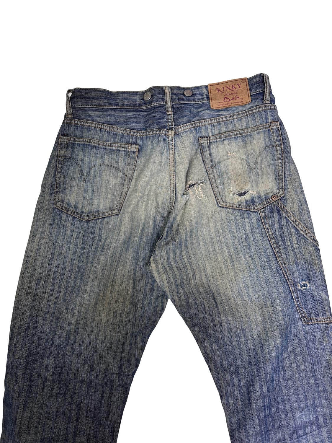 빈티지 00s 히스테릭글래머 킨키진 KINKY JEANS 카펜터 32 상품이미지6