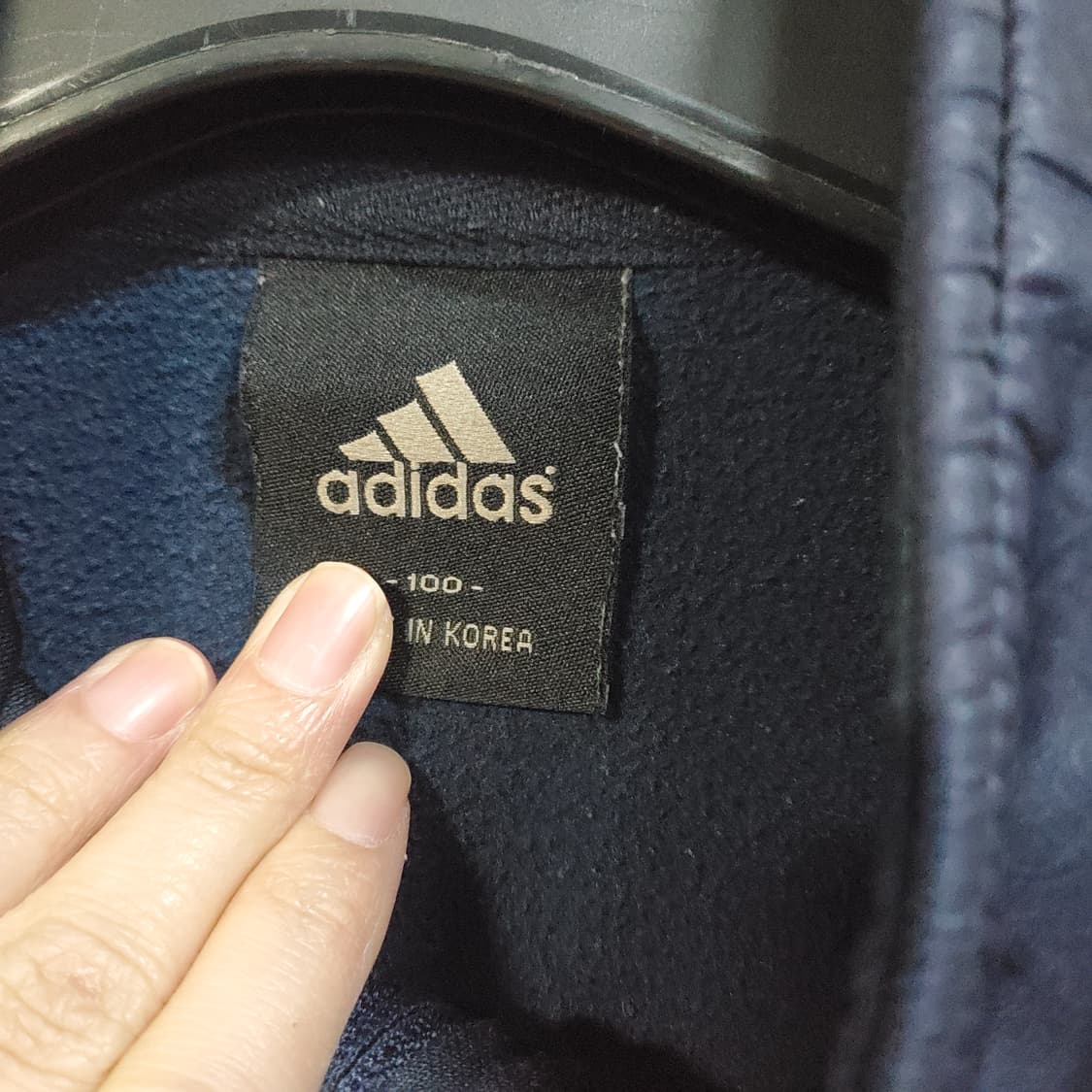 아디다스 SEAH 네이비 트랙 자켓  상품이미지4