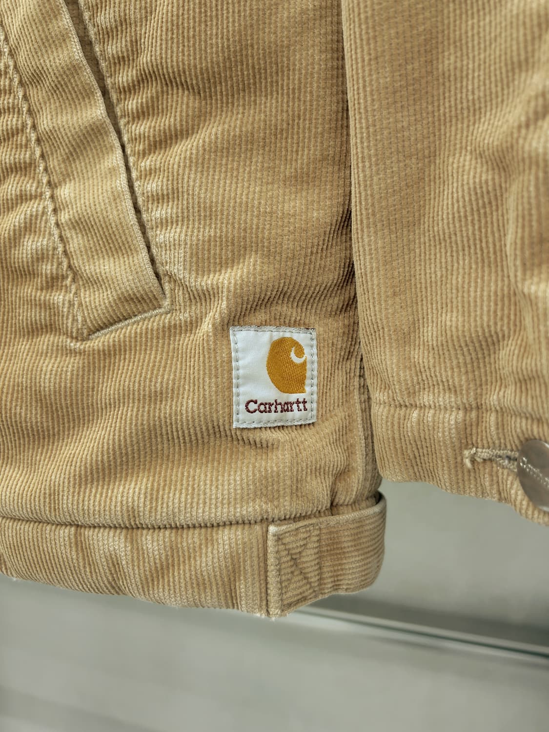 칼하트 Carhartt 00s 코듀로이 트러커 자켓 점퍼 베이지 상품이미지3
