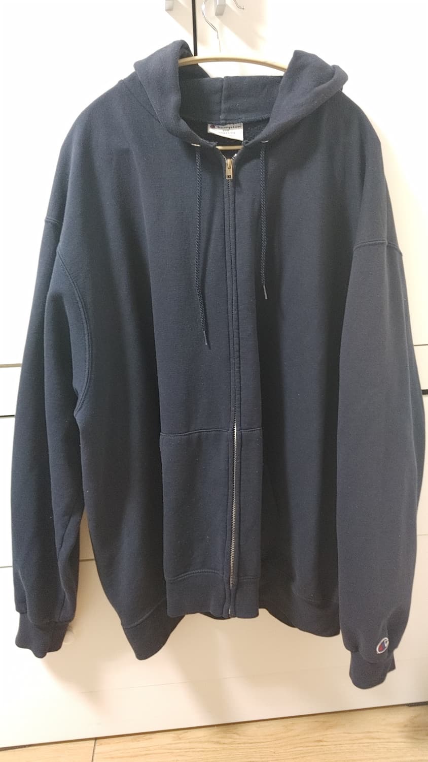 챔피온 네이비 후드집업 2XL 상품이미지1