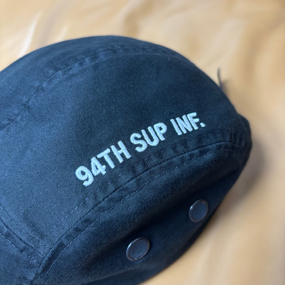 Supreme 슈프림 21fw 밀리터리 워시드 블랙 캠프캡 모자 상품이미지6