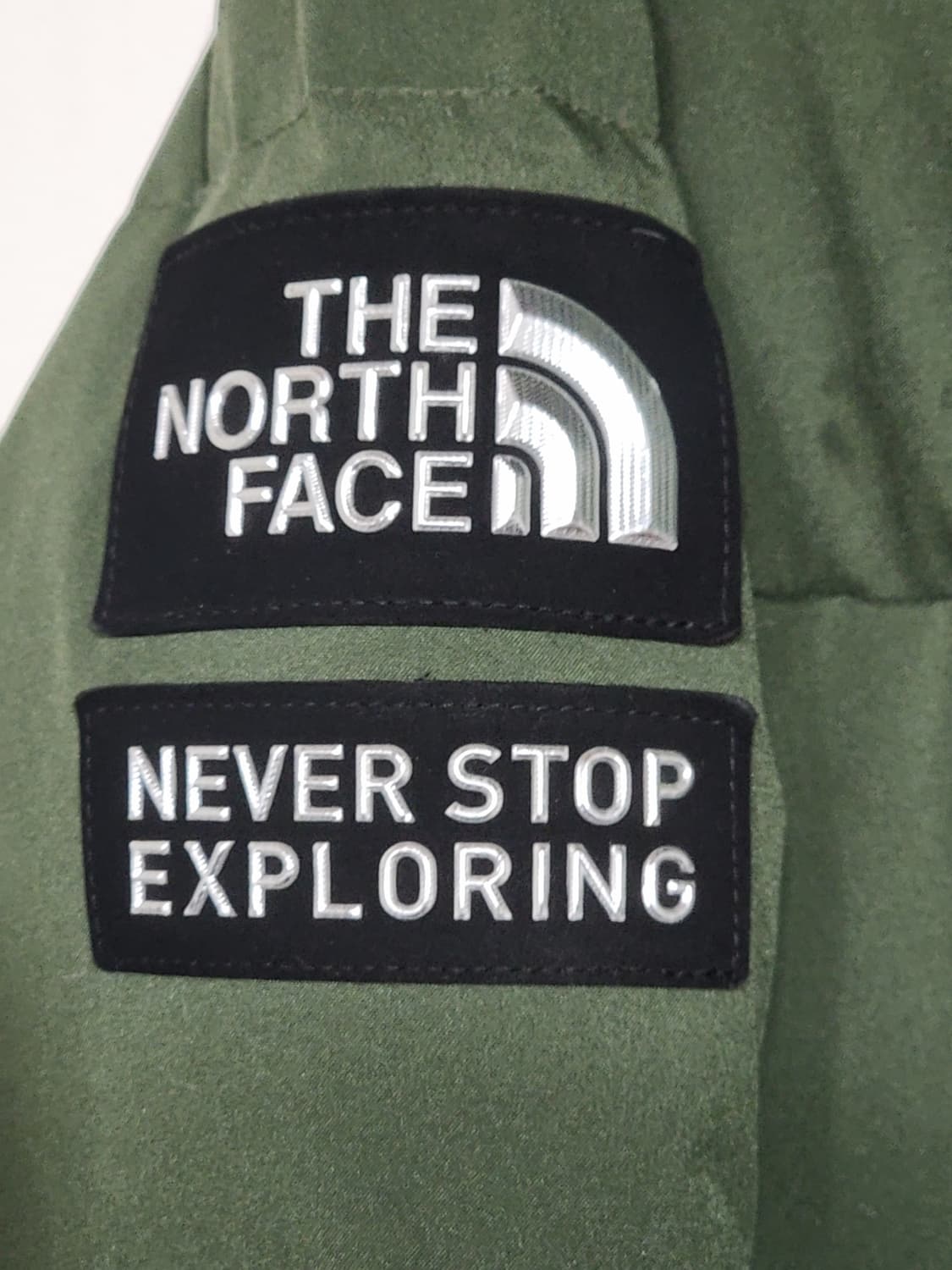 (L) 노스페이스 거위털 롱패딩 다운코트 카키 구스다운 패딩코트  상품이미지5