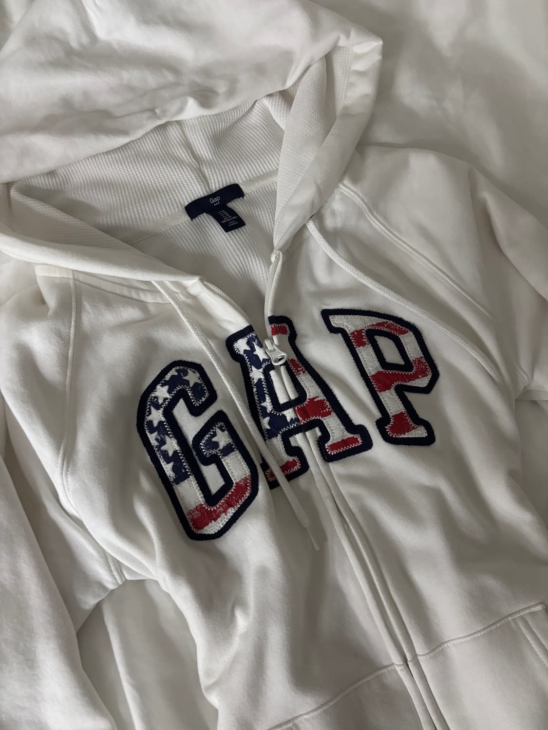GAP성조기 슬림핏 후드집업 상품이미지2