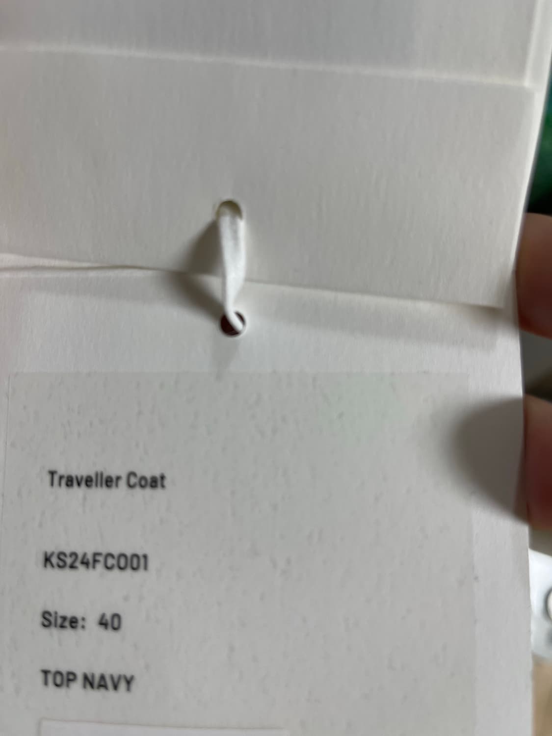 캡틴선샤인 24fw 트레블러 네이비 40 상품이미지3