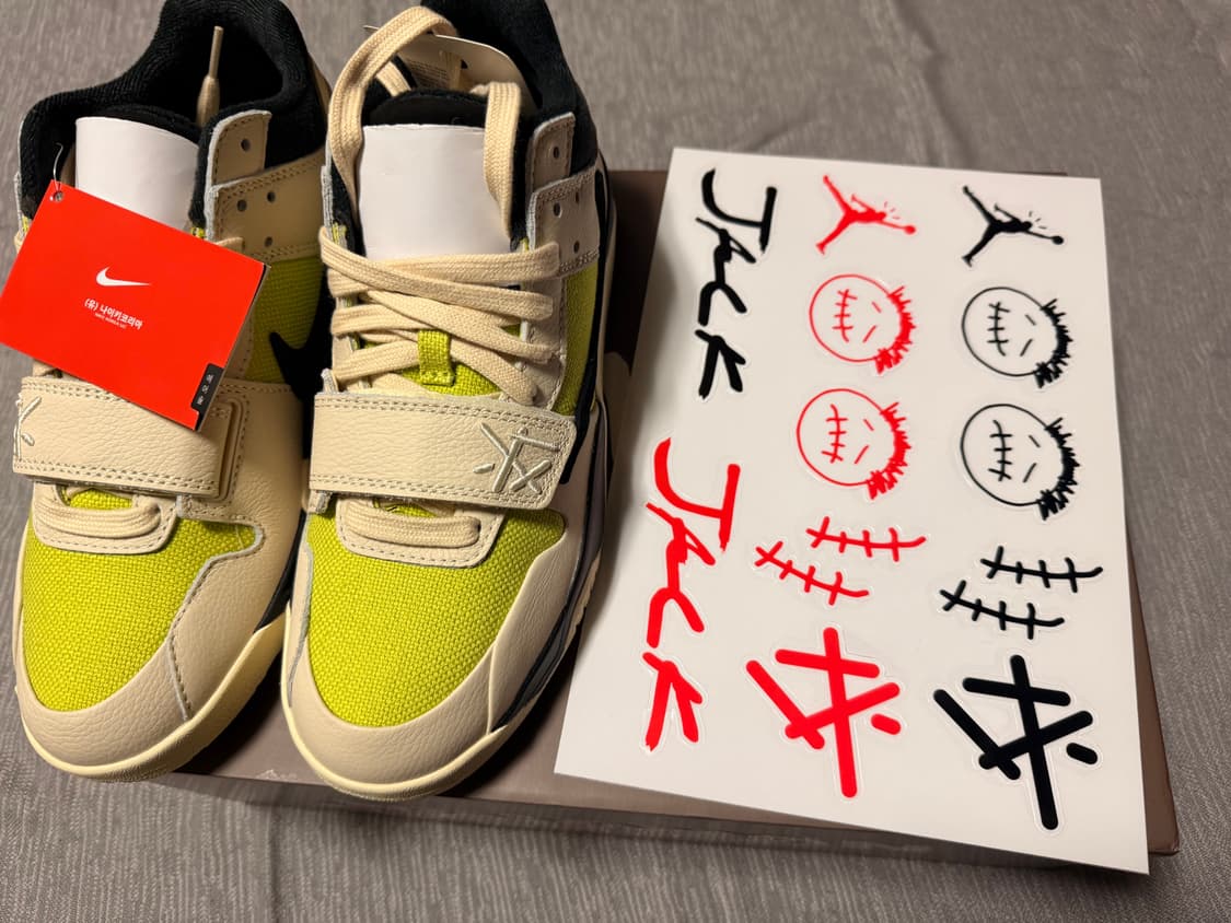 조던 x 트래비스 스캇 점프맨 잭 TR 브라이트 캑터스 상품이미지3