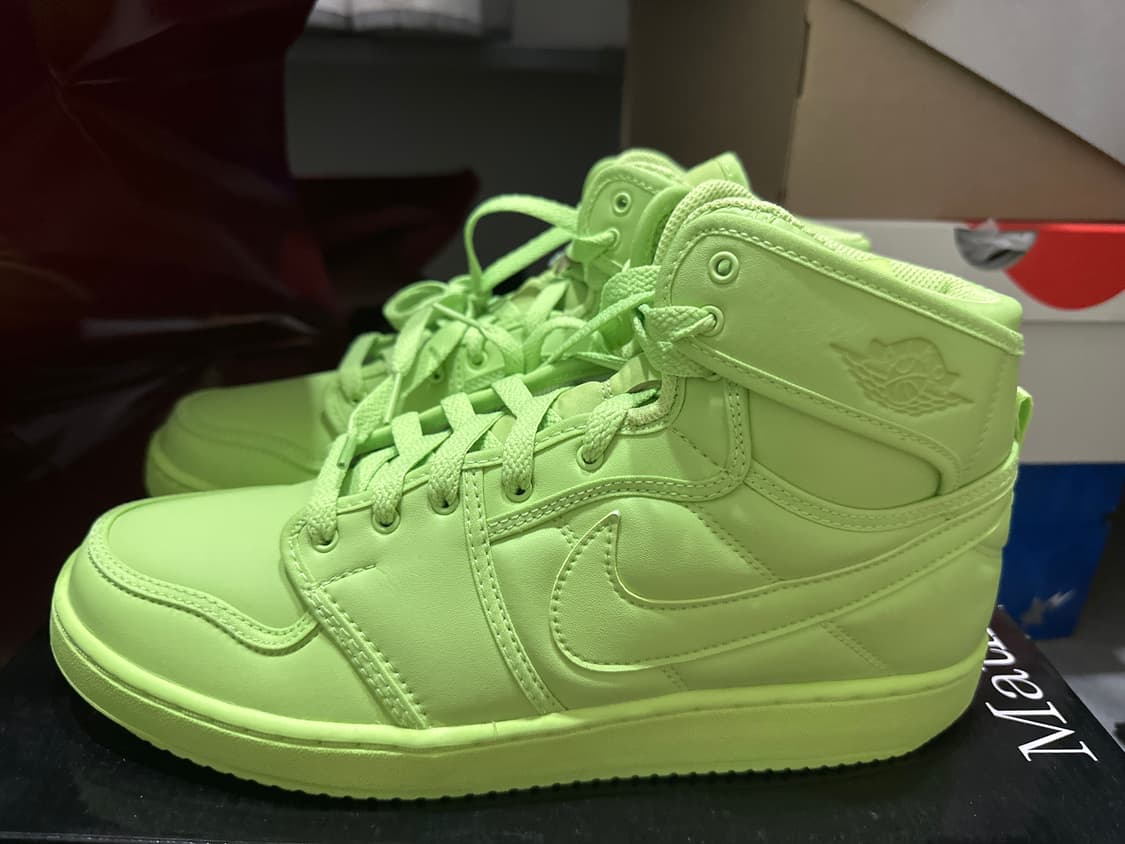 (W) Jordan 1 x Billie Eilish KO SP Lime  상품이미지2